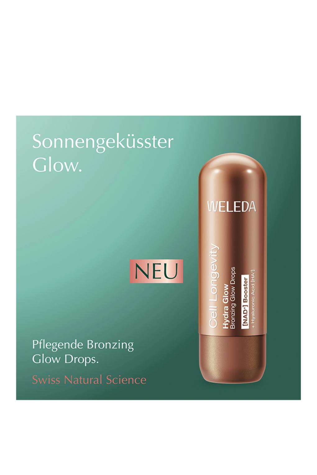 Бронзер CELL LONGEVITY HYDRA GLOW BRONZING GLOW DROPS 15 ml. Фото 3.