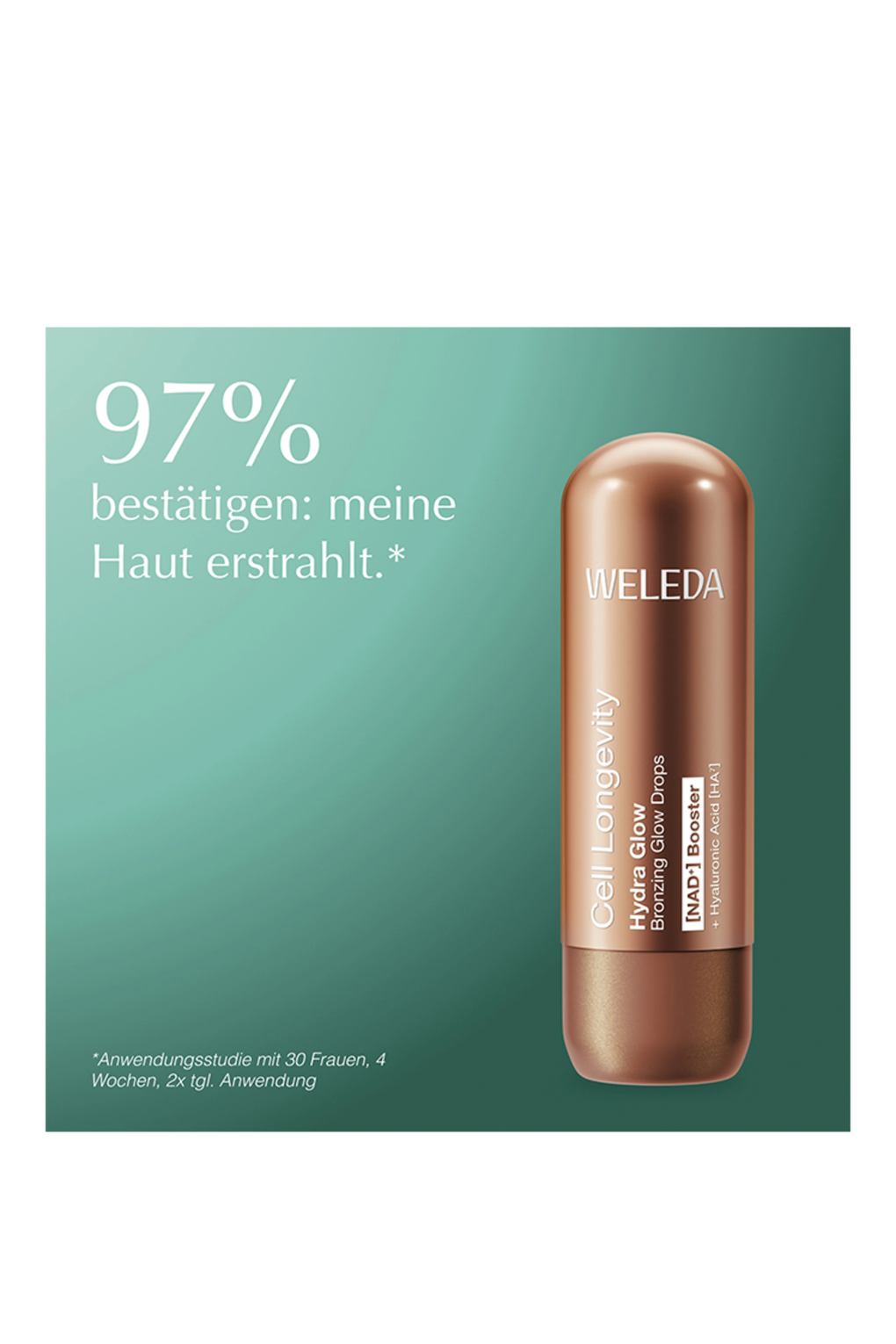 Бронзер CELL LONGEVITY HYDRA GLOW BRONZING GLOW DROPS 15 ml. Фото 4.