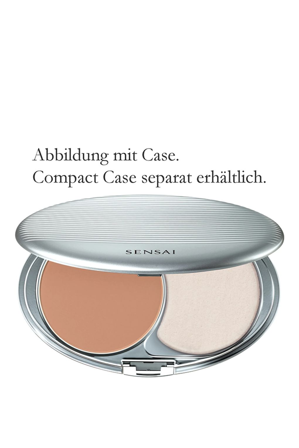 Пудра Sensai cellular performance total finish refill TF24 AMBER BEIGE. Фото 3.