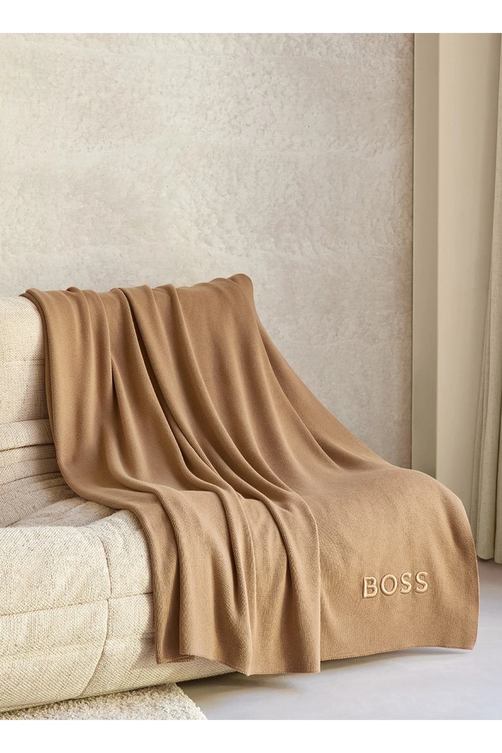 Покрывало Boss Boldlogo, 130x170. Фото 2.