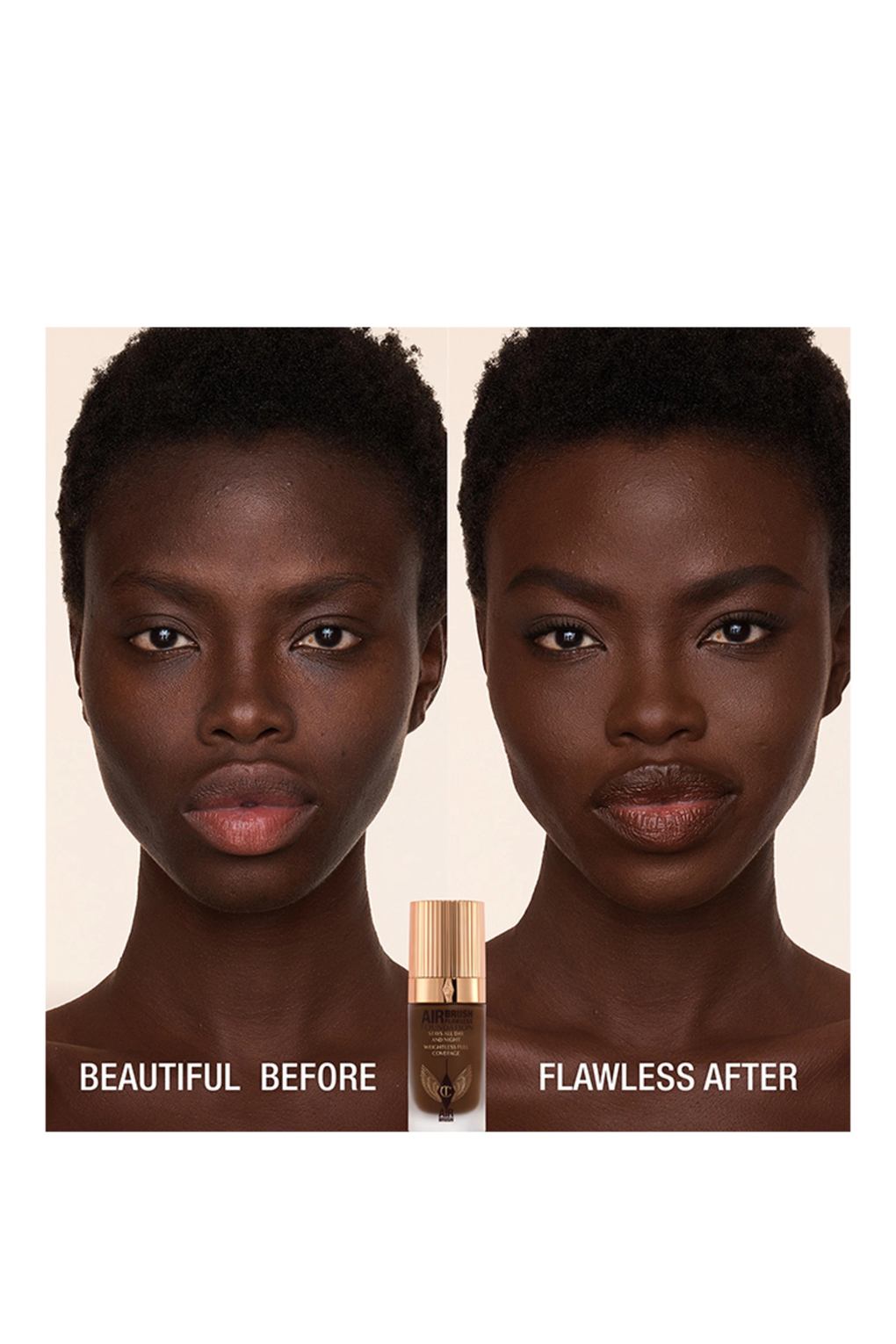 Тональный крем Charlotte Tilbury airbrush flawless foundation 17 COOL. Фото 2.