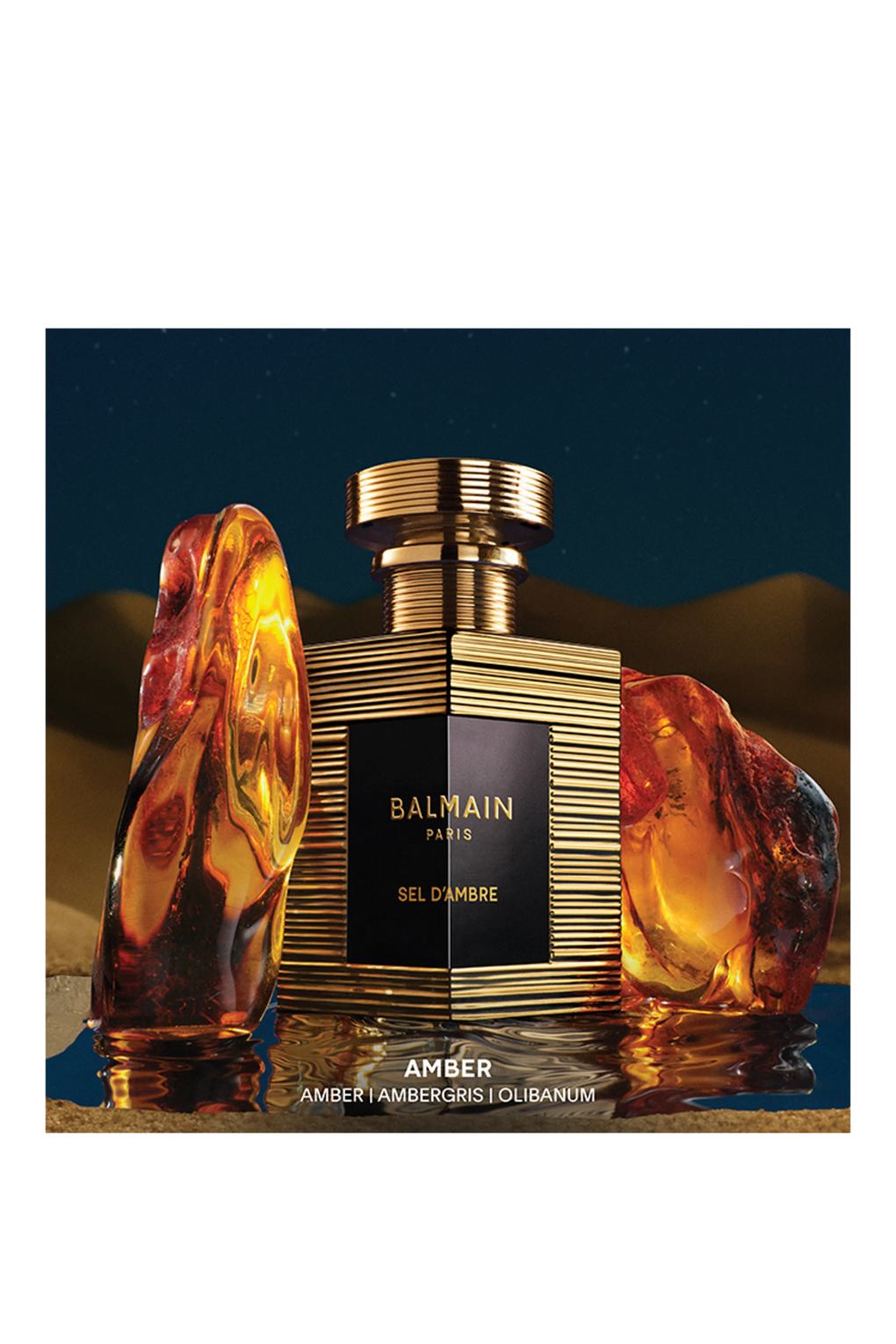Вода парфюмерная BALMAIN Sel D'ambre Refillable, 50 мл. Фото 4.