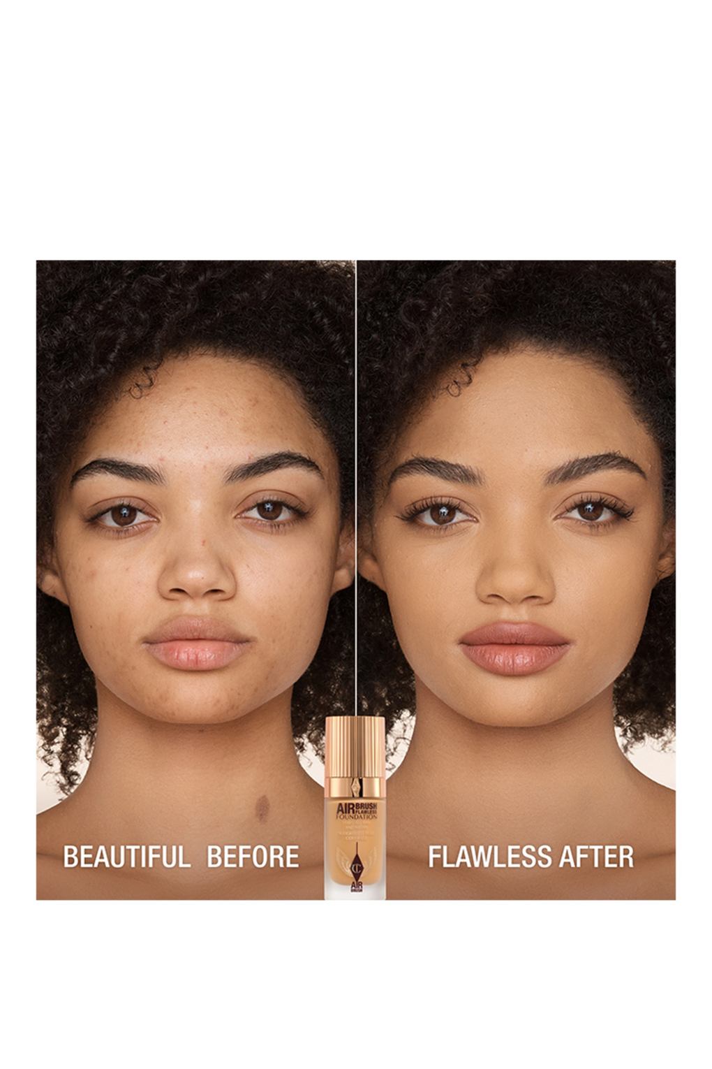 Тональный крем Charlotte Tilbury airbrush flawless foundation 8 WARM. Фото 2.