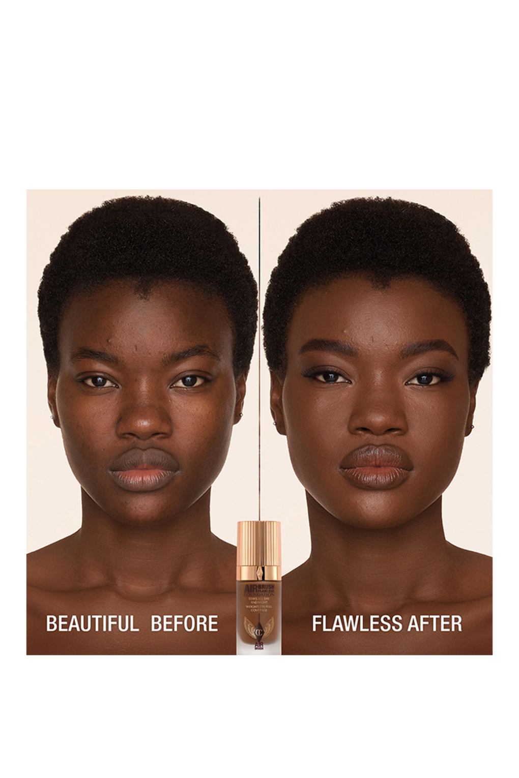 Тональный крем Charlotte Tilbury airbrush flawless foundation 15 WARM. Фото 2.