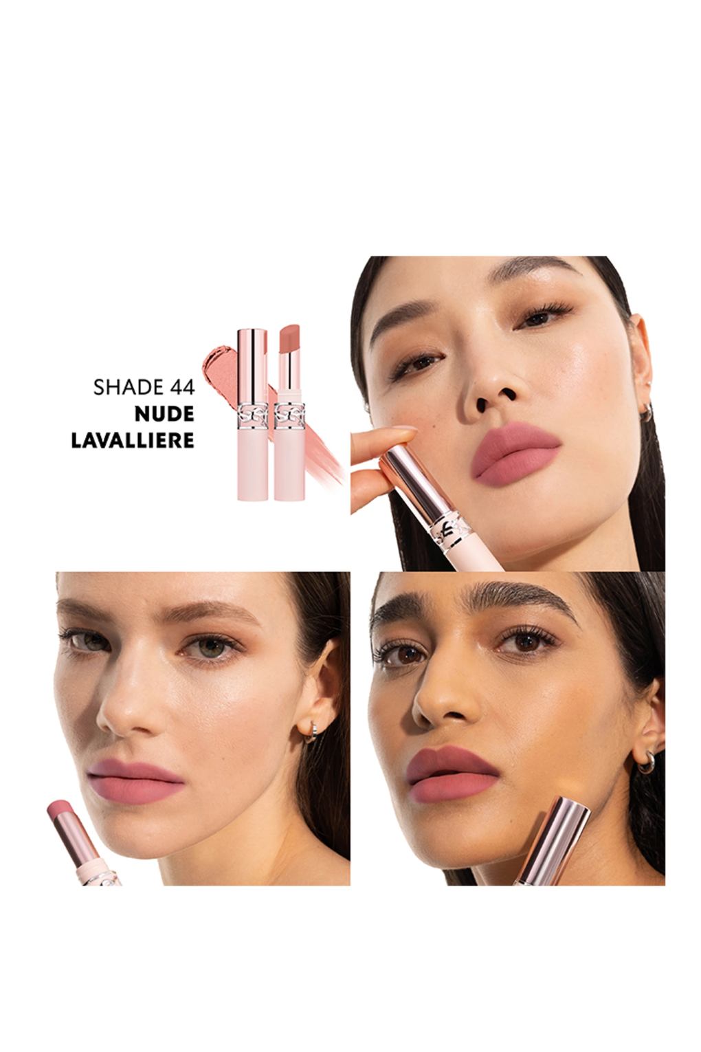 Губная помада Yves Saint Laurent YSL Lovenude Lip Blusher 44 Nude Lavalliere. Фото 5.