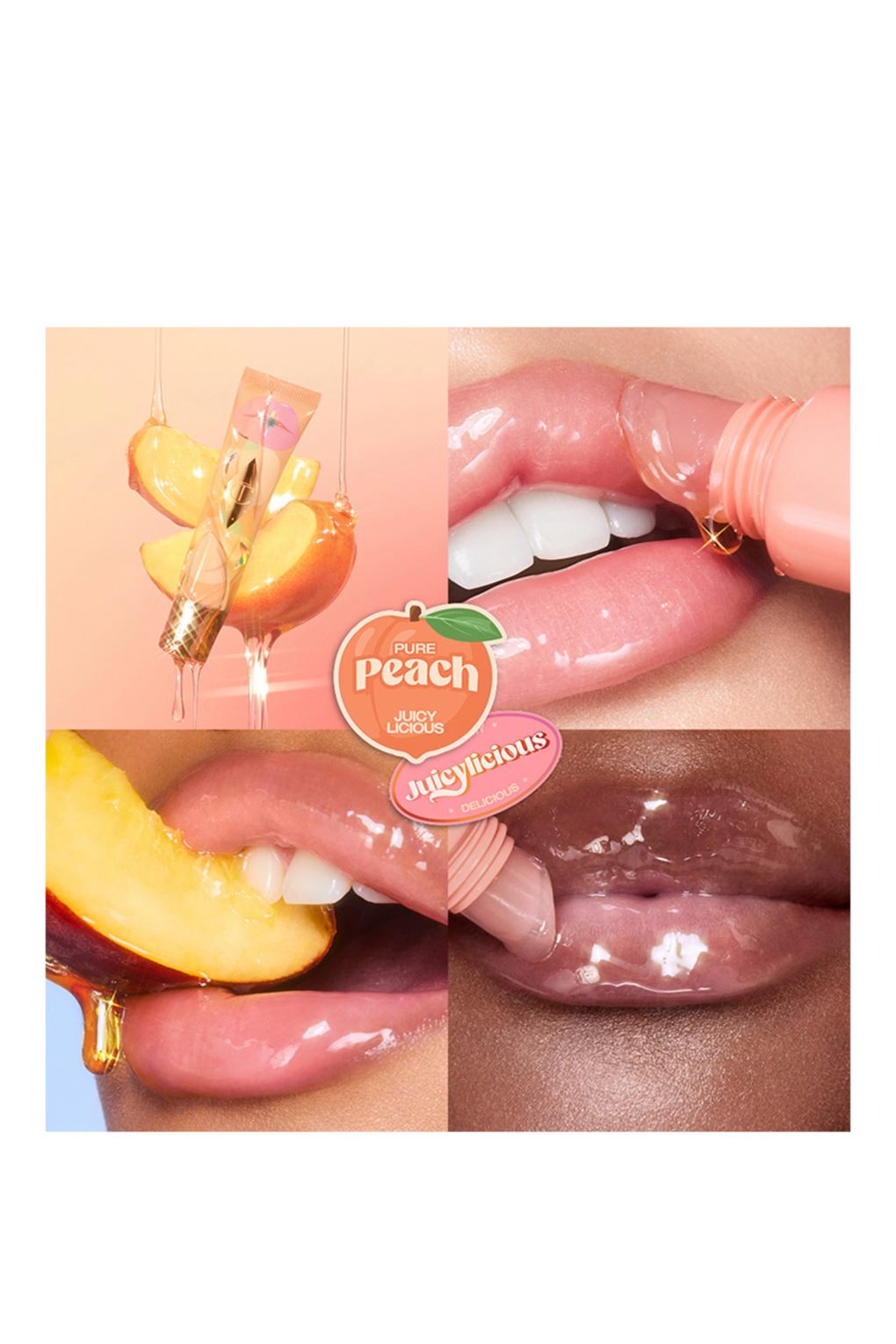 Масло для губ Charlotte Tilbury unreal lips healthy glow nectar oil JUICYLICIOUS PURE PEACH. Фото 3.