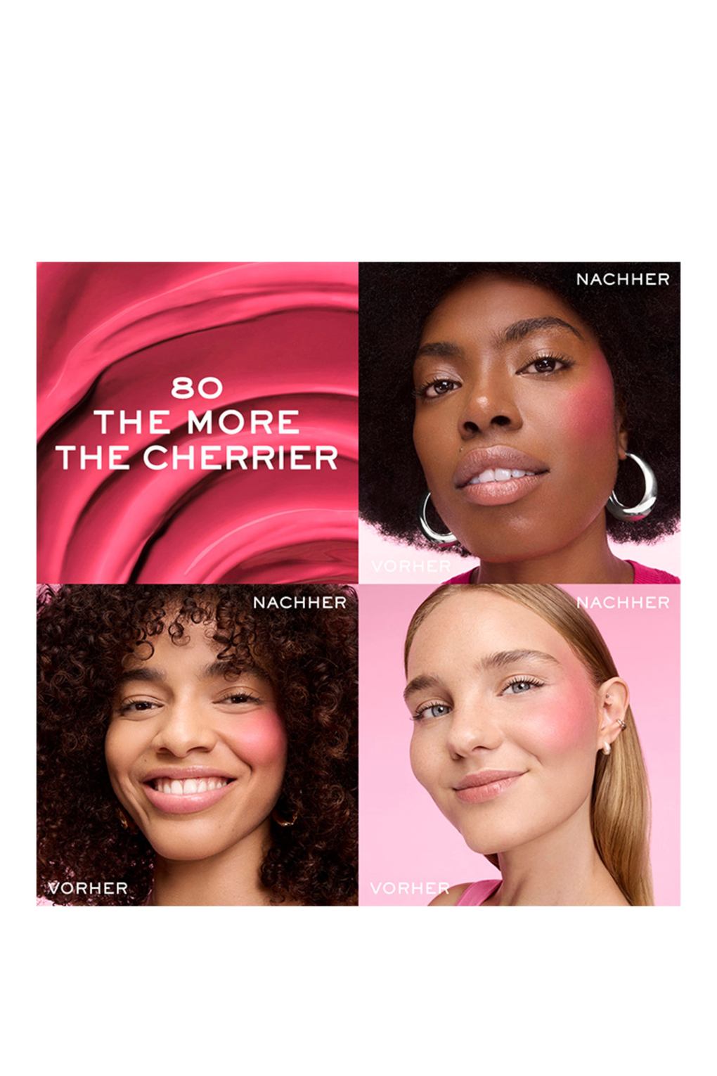 Румяна Lancome Idole Juicy Blush The More The Cherrier. Фото 4.