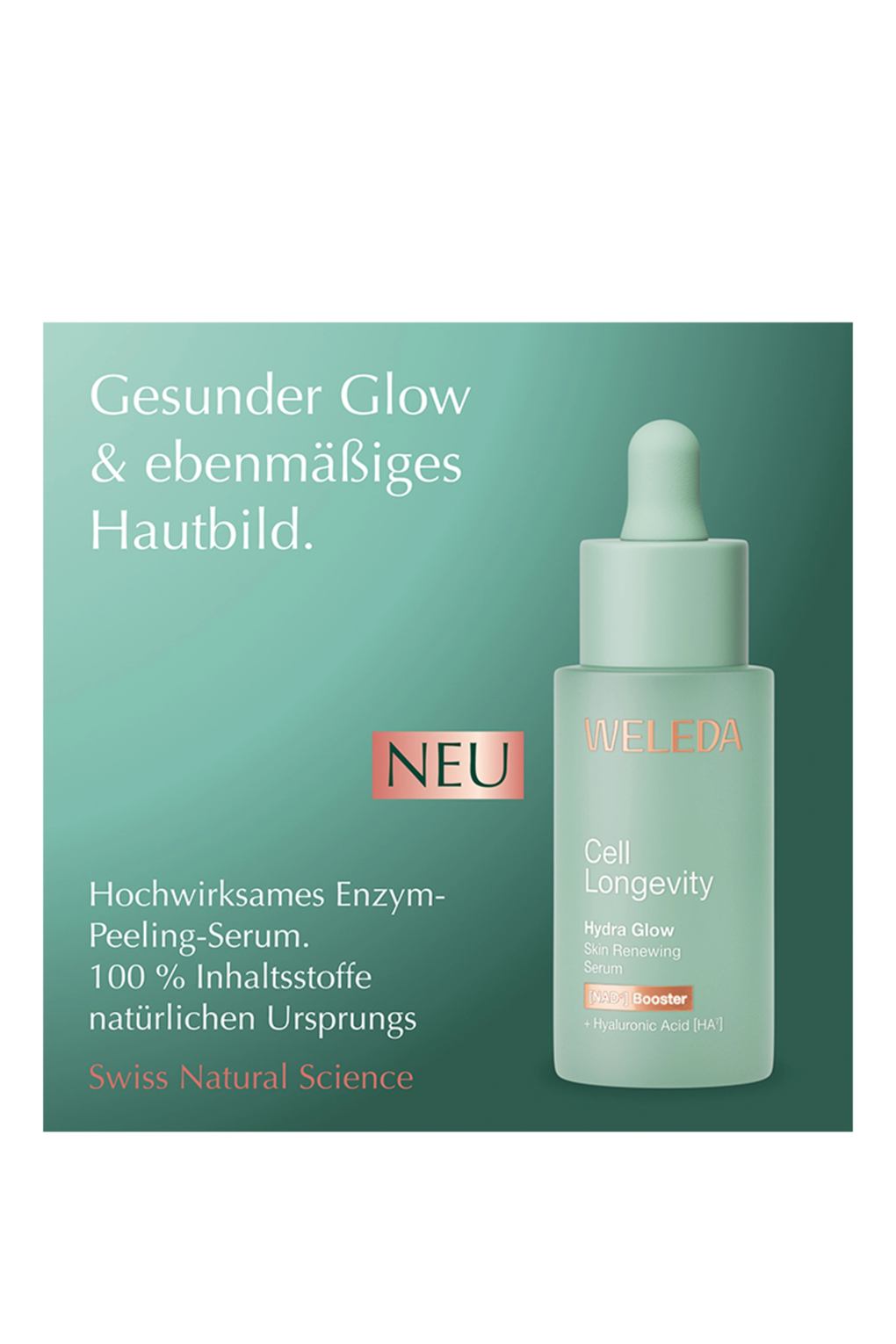 Сыворотка для ухода за кожей CELL LONGEVITY HYDRA GLOW SKIN RENEWING SERUM 30 ml. Фото 3.