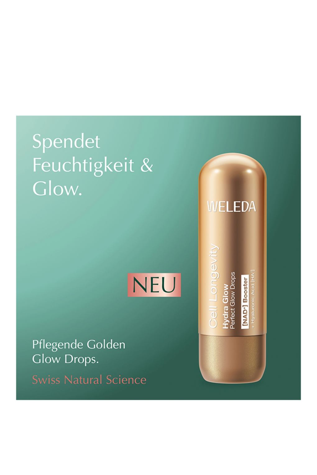 Сыворотка для ухода за кожей CELL LONGEVITY HYDRA GLOW PERFECT GLOW DROPS 15 ml. Фото 3.