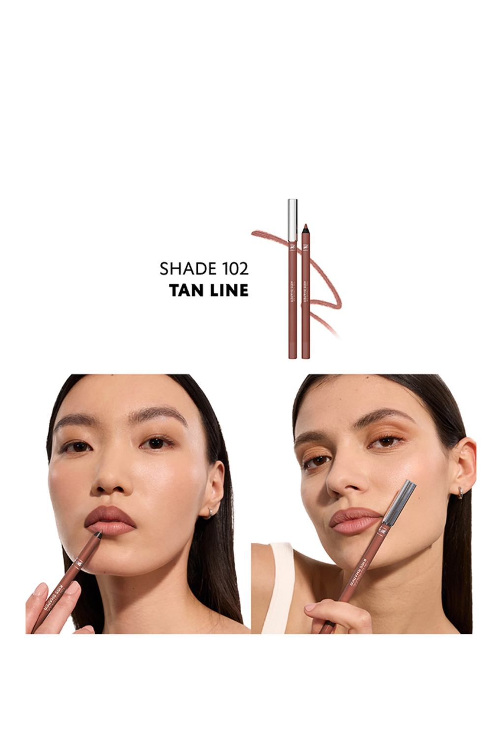 Карандаш для губ Yves Saint Laurent YSL Lovenude Kiss Shaper 102 Tan Line. Фото 4.
