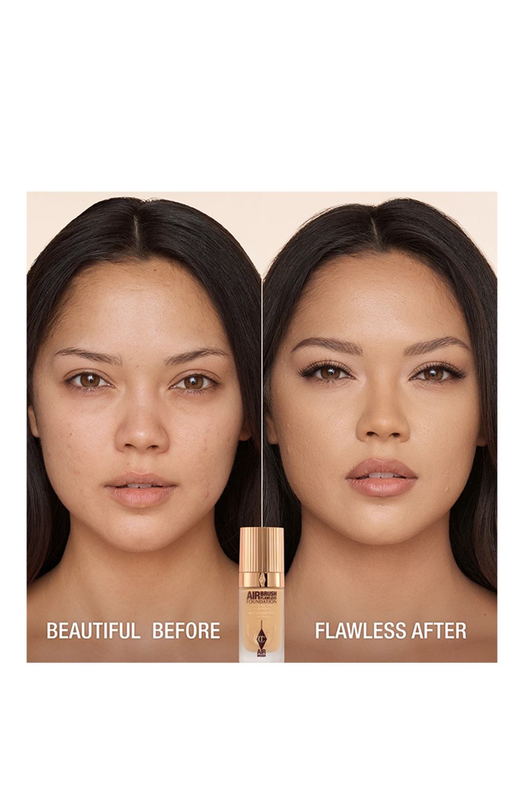 Тональный крем Charlotte Tilbury airbrush flawless foundation 7 NEUTRAL. Фото 2.