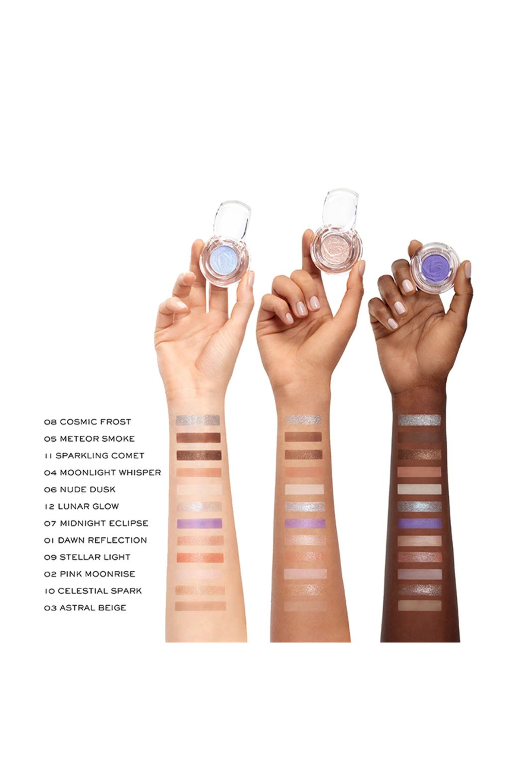 Тени для век Lancome Idole Goddess Dimension 08 Cosmic Frost. Фото 4.