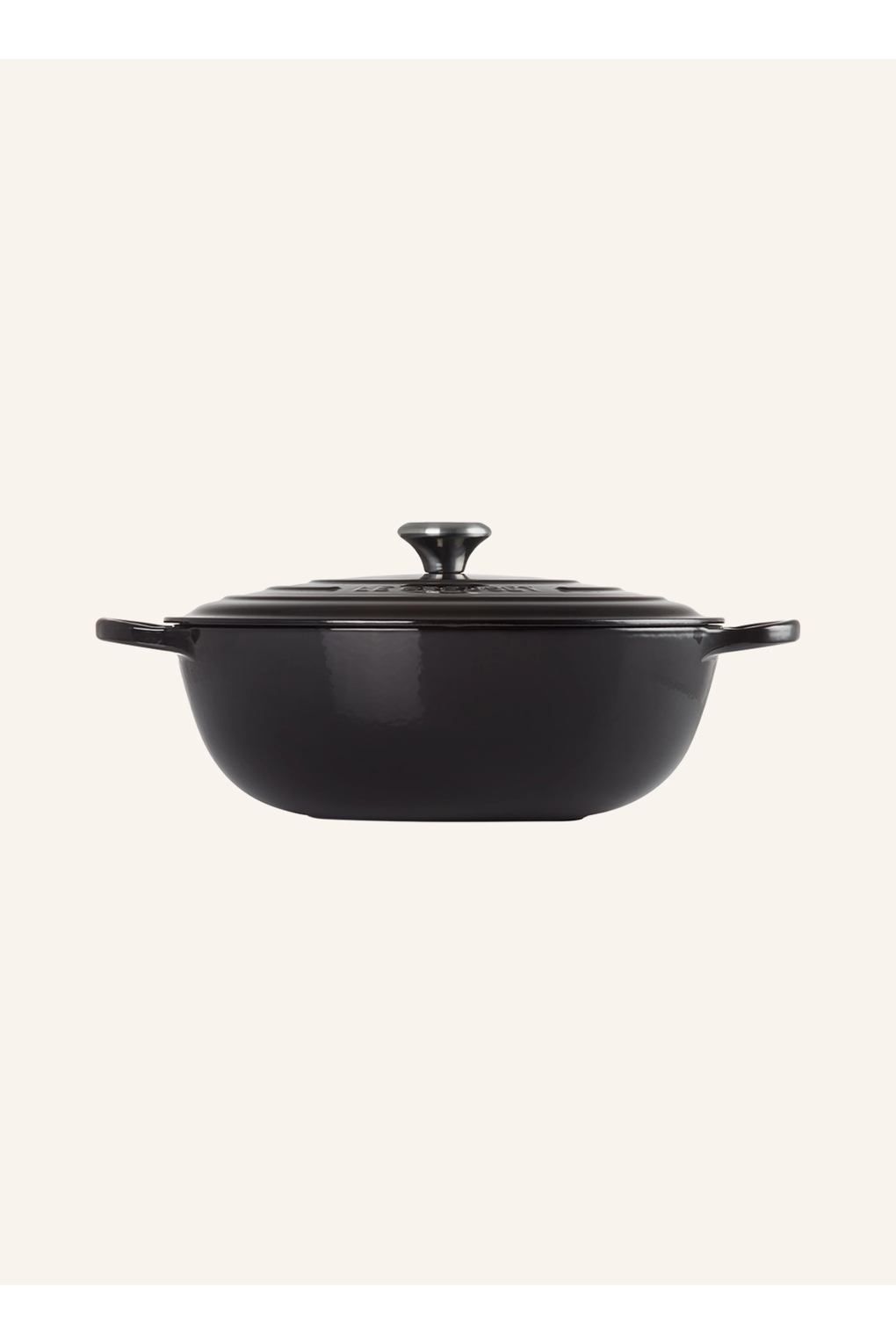 Кастрюля Le Creuset La Marmite Signature, матовый черный 3,1 л, 9,5 х 24 см. Фото 3.