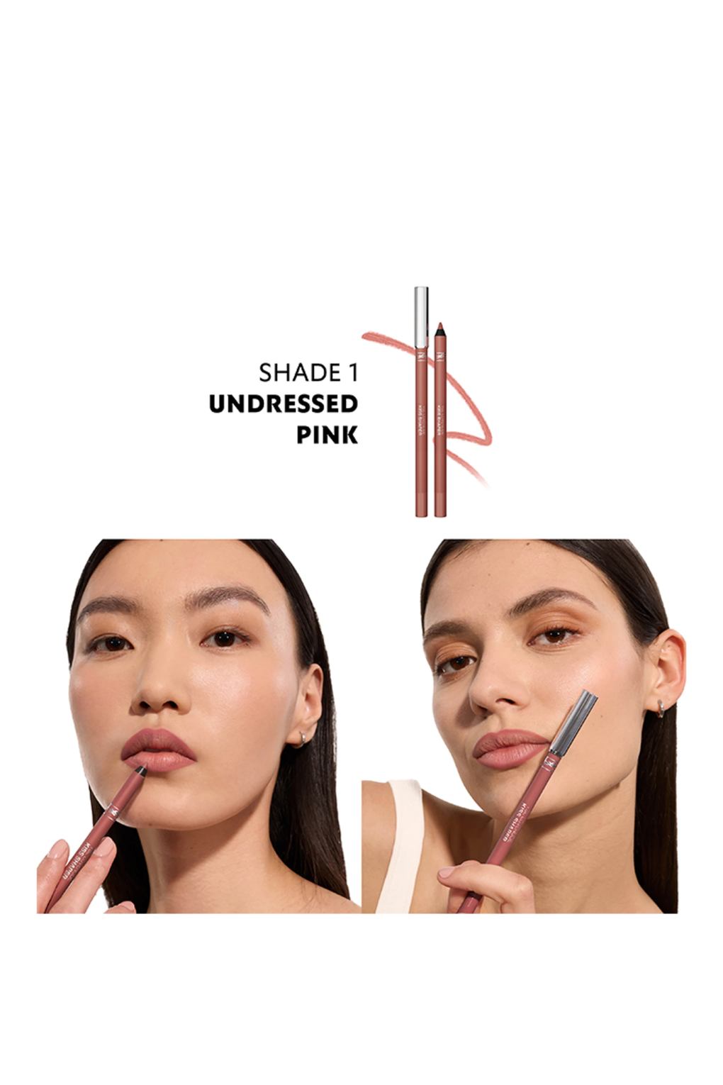 Карандаш для губ Yves Saint Laurent YSL Lovenude Kiss Shaper 1 Undressed Pink. Фото 4.