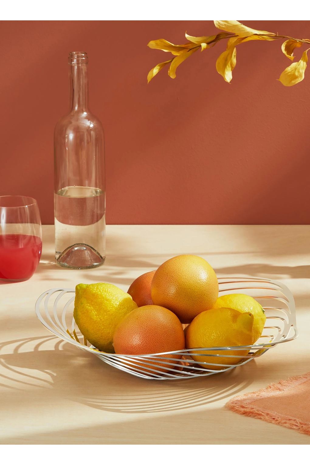 Корзина для сервировки Alessi Trinity, 33 см, 8 см. Фото 6.