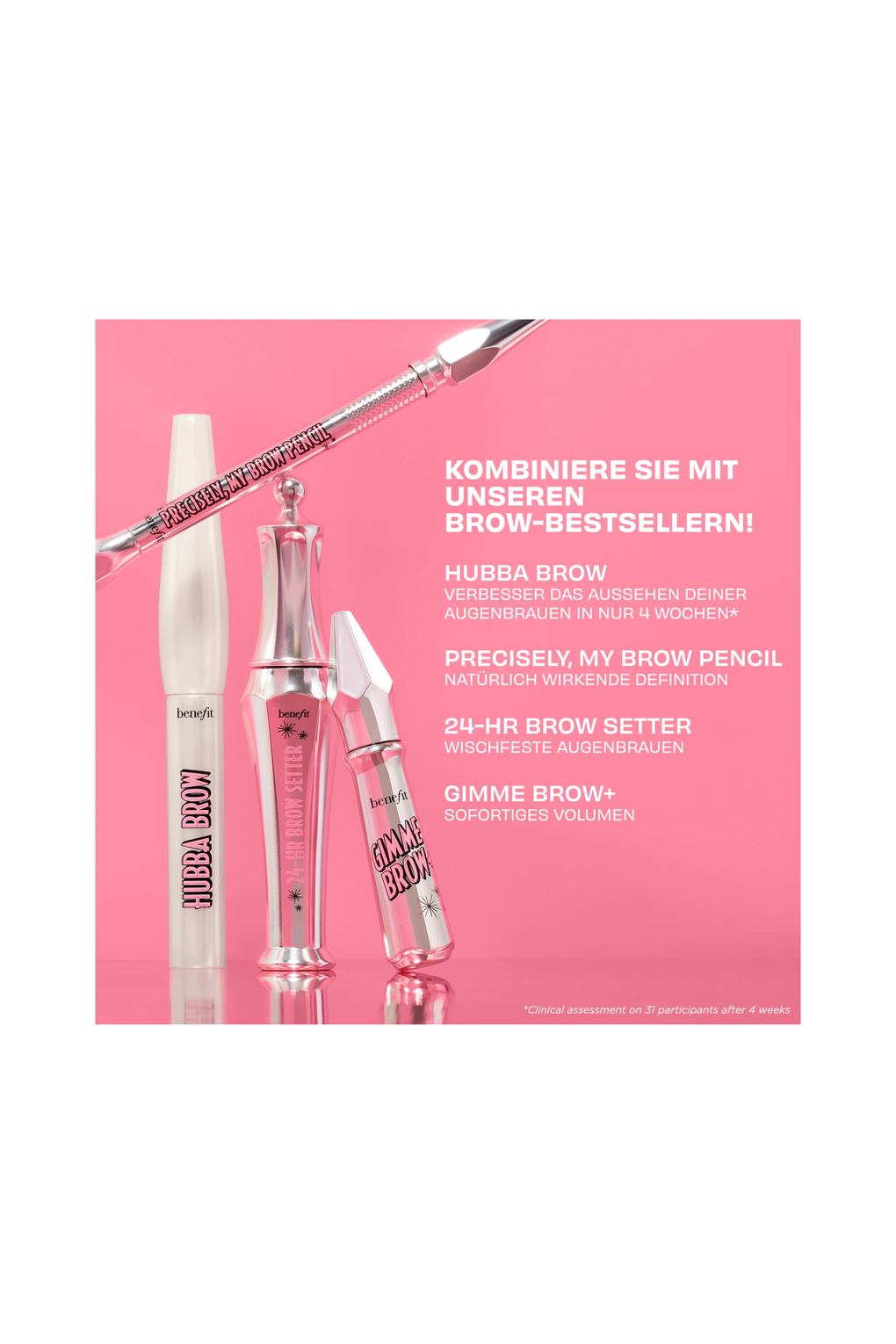 Средство для роста ресниц и бровей BENEFIT hubba brow. Фото 5.