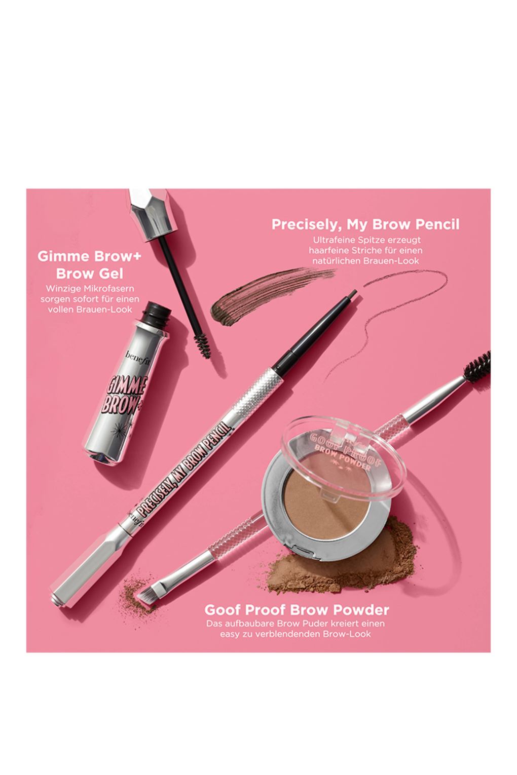 Тени для бровей BENEFIT goof proof brow powder SHADE 5. Фото 4.