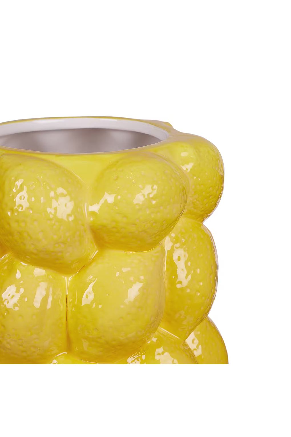 Ваза BUTLERS Lemon, желтый. Фото 5.