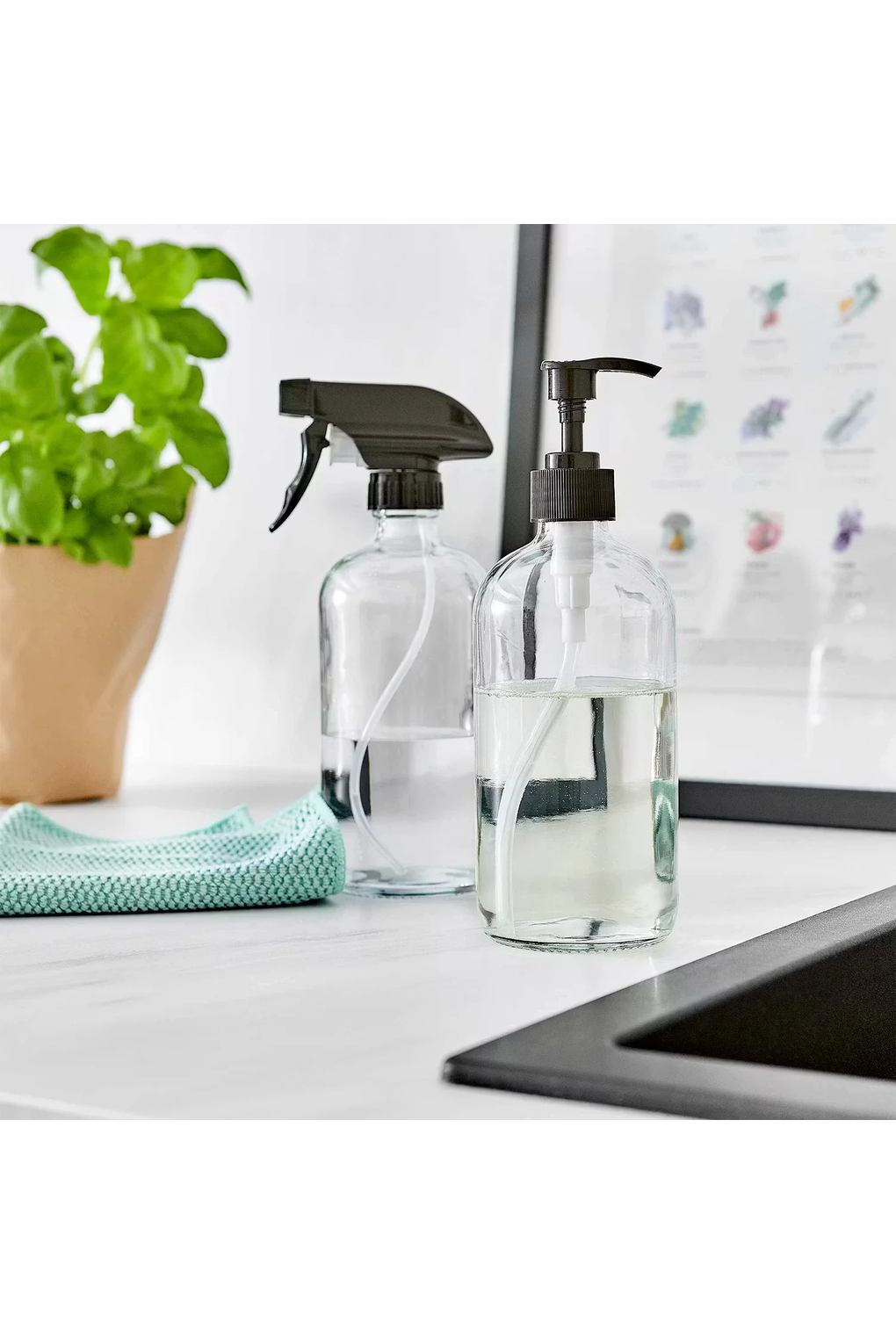 Набор распылителей BUTLERS Eco Spray 6 шт, прозрачный. Фото 2.