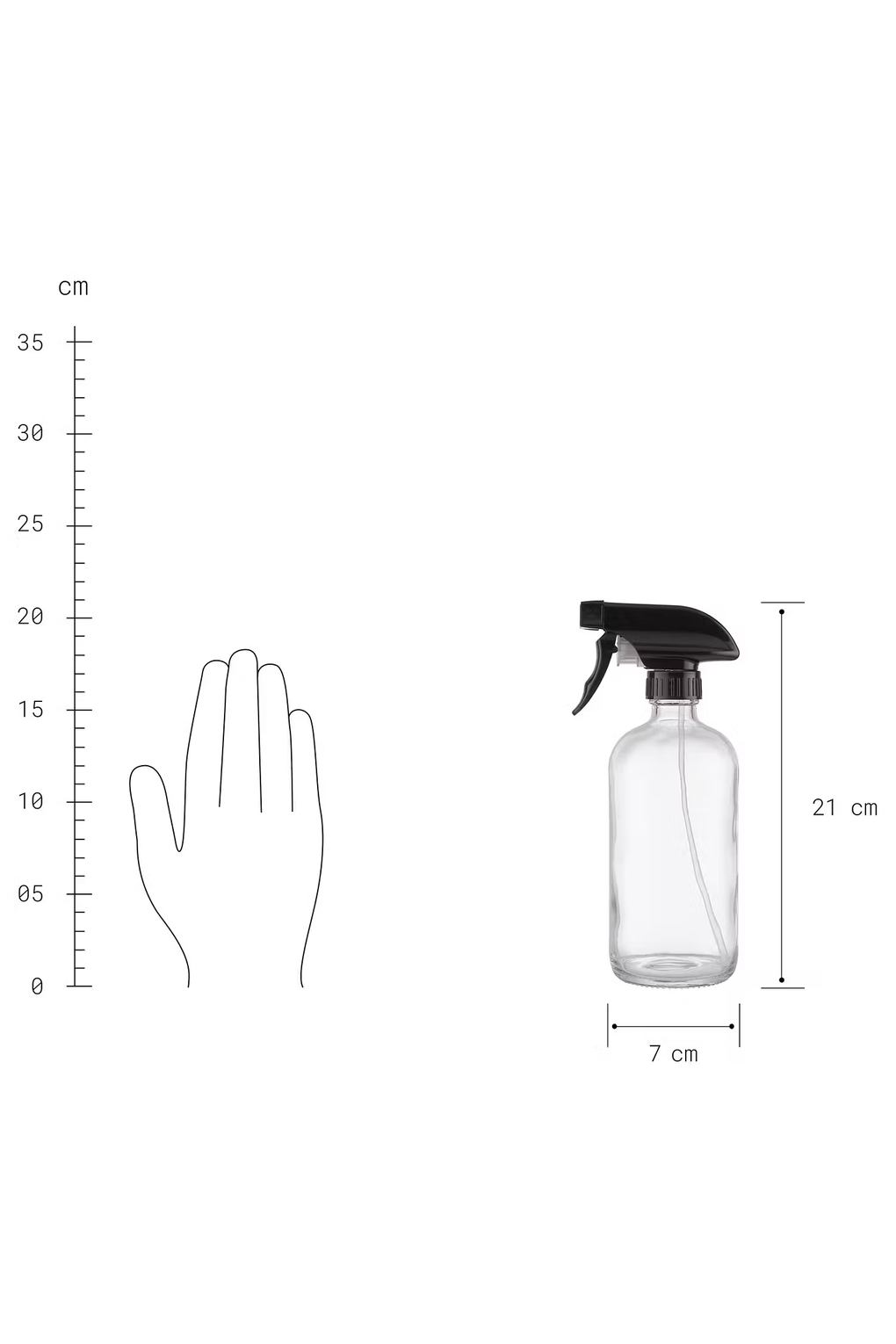 Набор распылителей BUTLERS Eco Spray 6 шт, прозрачный. Фото 4.