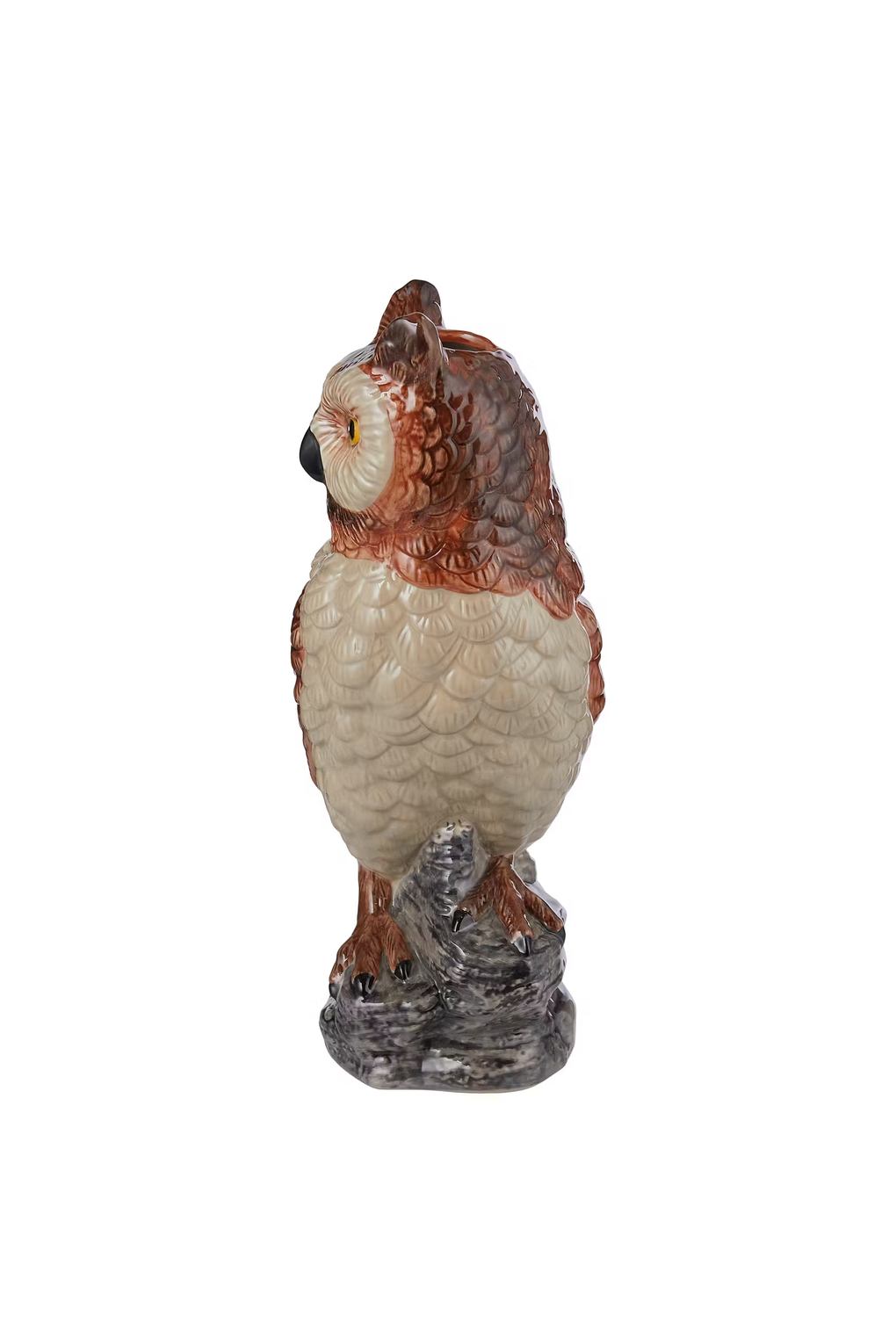 Ваза BUTLERS Rosalie Owl, коричневый. Фото 4.