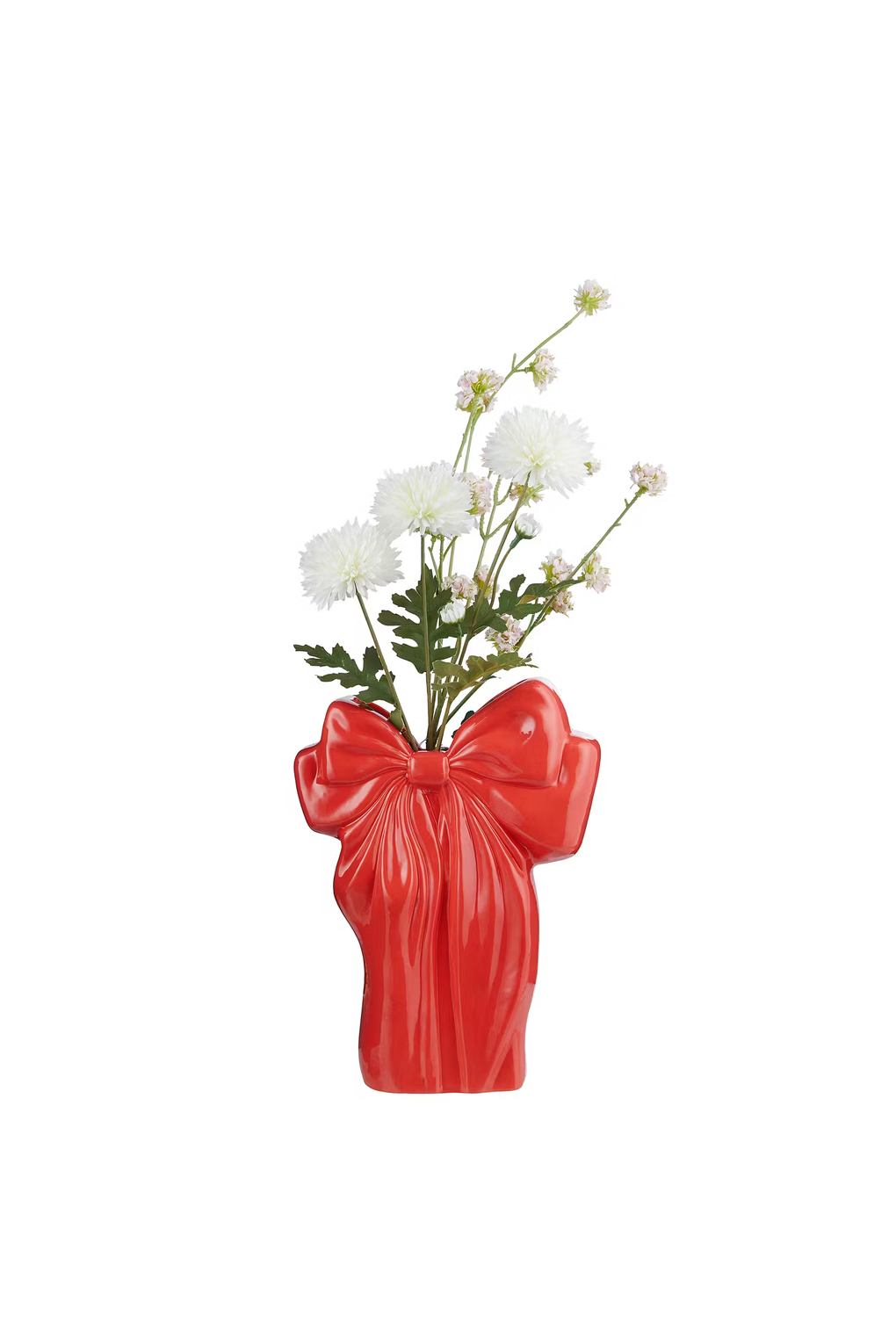 Ваза BUTLERS Gift Bow, красный. Фото 2.