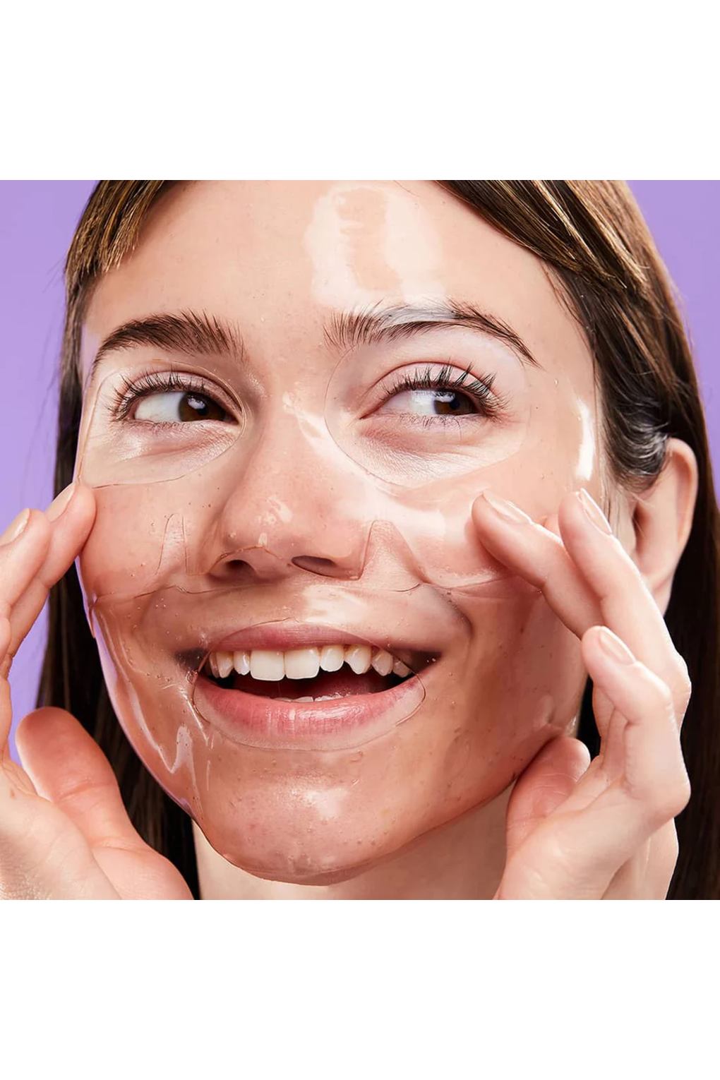 Маска косметическая Patchology Serve Chilled Bubbly Brightening Hydrogel Face Mask. Фото 4.