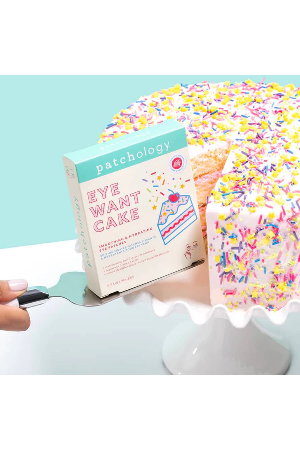 Патчи Patchology Eye Want Cake Smoothing & Hydrating Eye Patches, 10 шт. Фото 4.