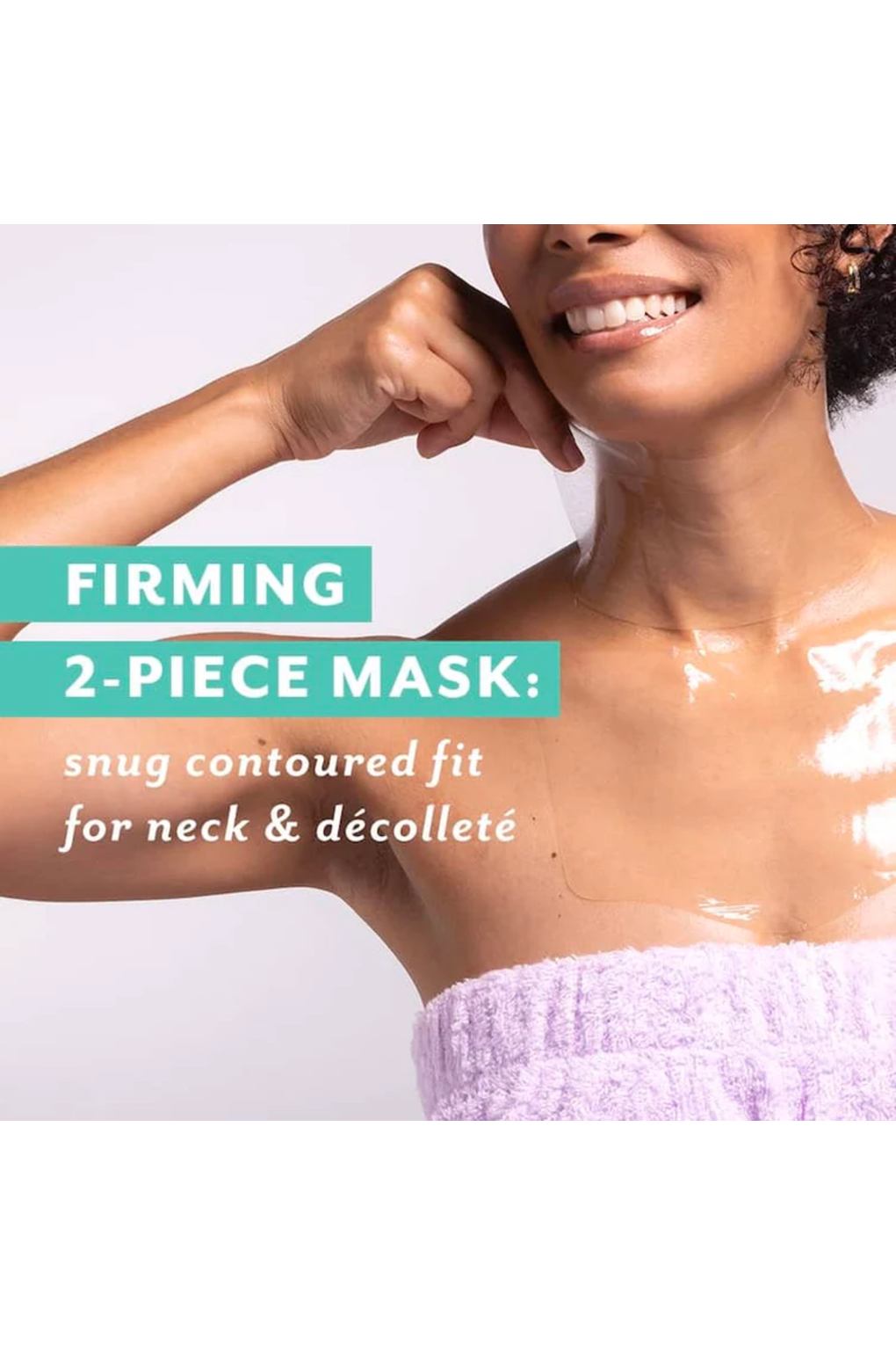 Маска косметическая Patchology Firm Believer Neck & Decollete Treatment. Фото 3.