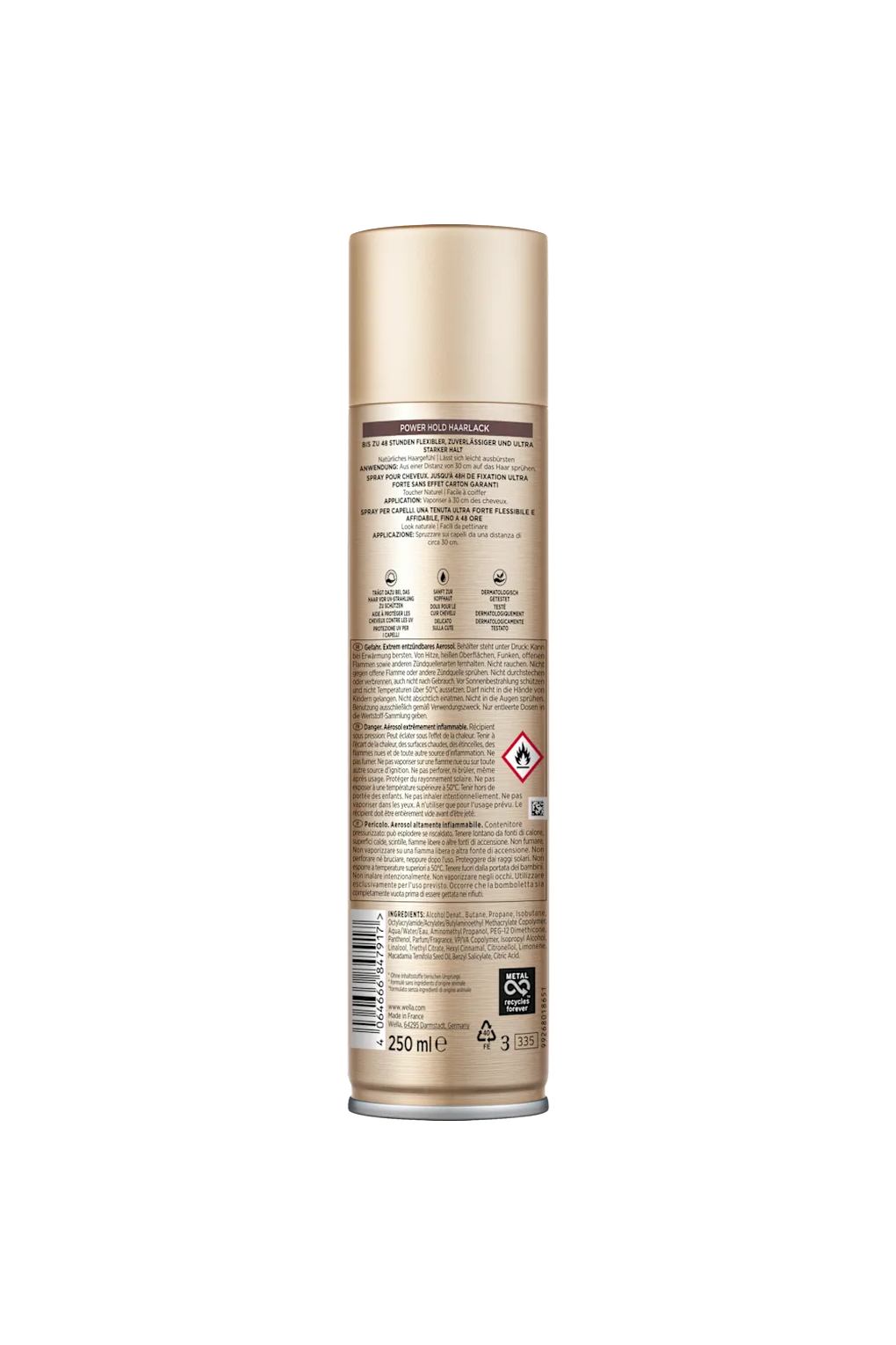 Лак для волос wellaflex Haarlack Power Hold, Ultra starker Halt. Фото 2.