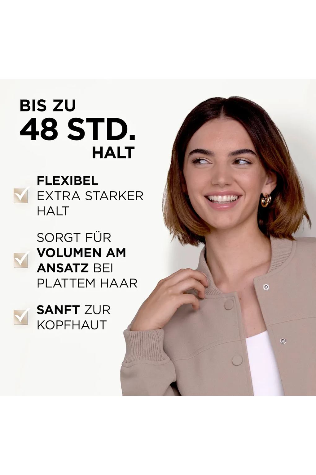 Лак для волос wellaflex Haarspray Instant Volume, Extra starker Halt. Фото 6.
