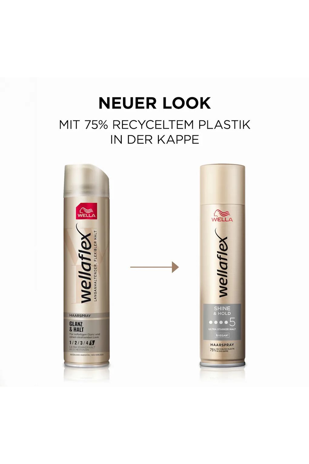 Лак для волос wellaflex Haarspray Shine & Hold, Ultra starker Halt. Фото 5.