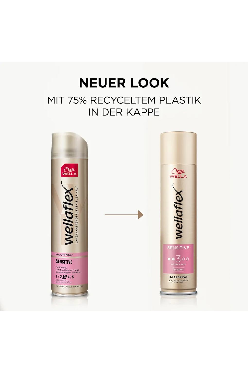 Лак для волос wellaflex Haarspray Sensitive, Parfumfrei. Фото 5.