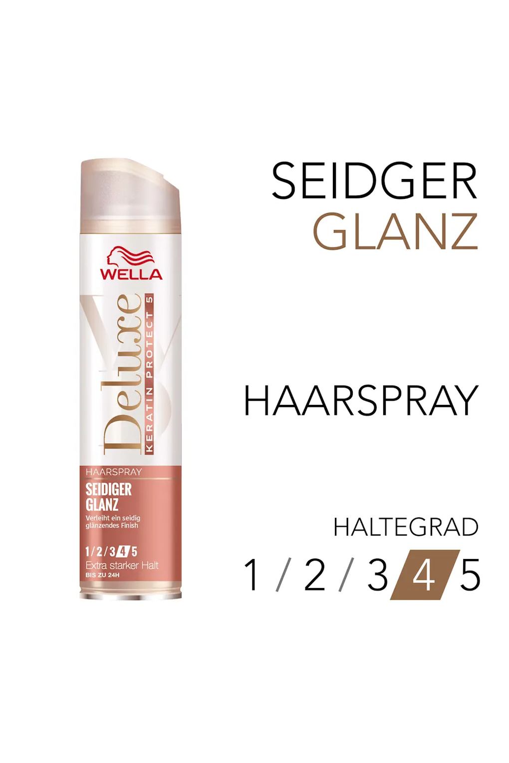 Лак для волос WELLA Deluxe Haarspray Seidiger Glanz extra stark. Фото 4.