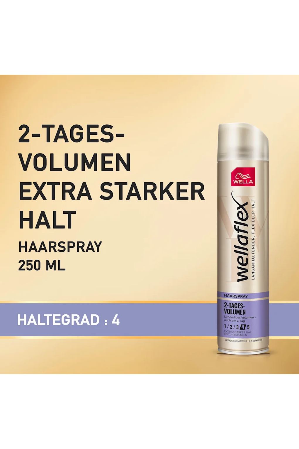 Лак для волос wellaflex Haarspray 2-Tages-Volumen. Фото 4.