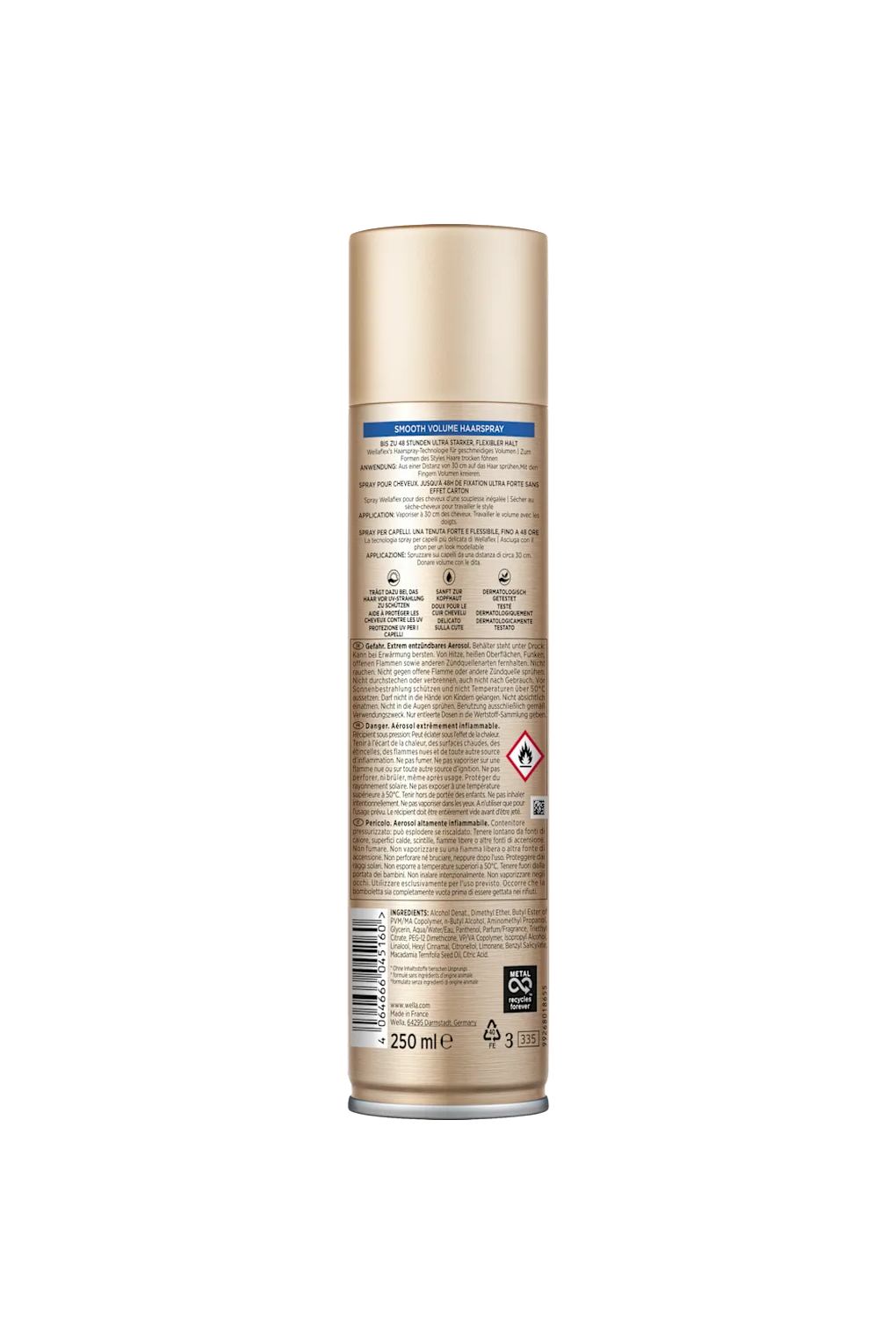 Лак для волос wellaflex Haarspray Smooth Volume. Фото 2.