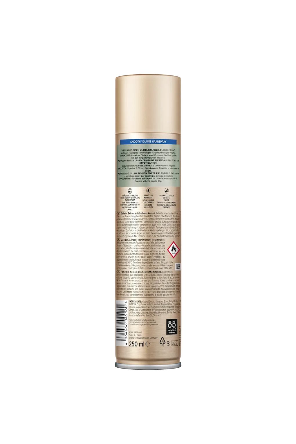 Лак для волос wellaflex Haarspray Smooth Volume. Фото 3.