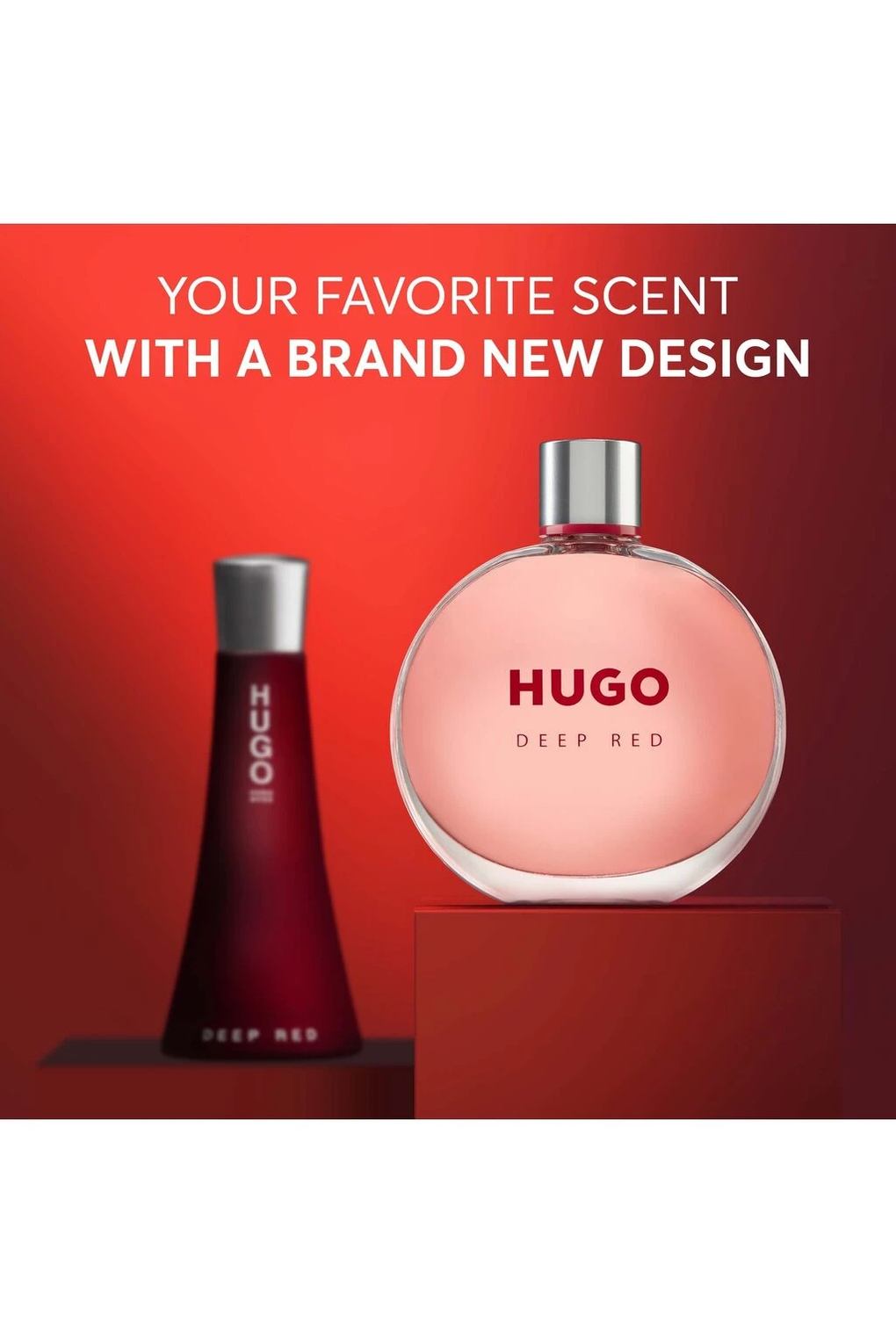 Вода парфюмерная HUGO Deep Red New Design, 75 мл. Фото 3.