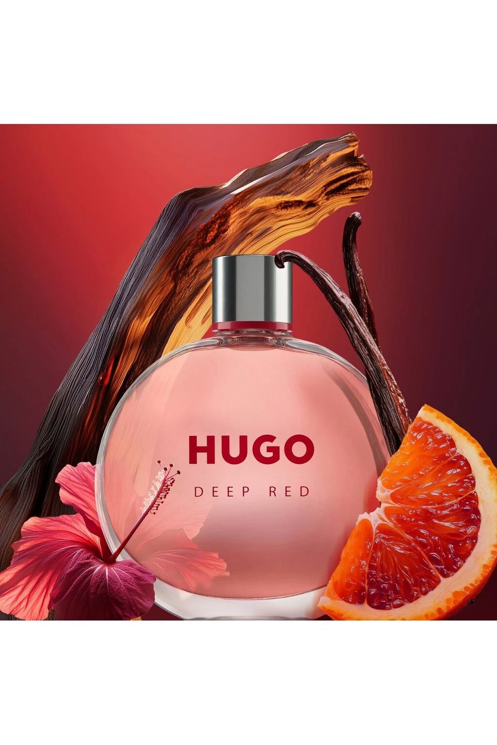 Вода парфюмерная HUGO Deep Red New Design, 75 мл. Фото 4.