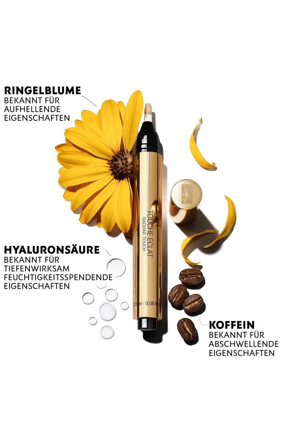Консилер Yves Saint Laurent Touche eclat Concealer - Nr. 02 - Luminous Ivory. Фото 4.