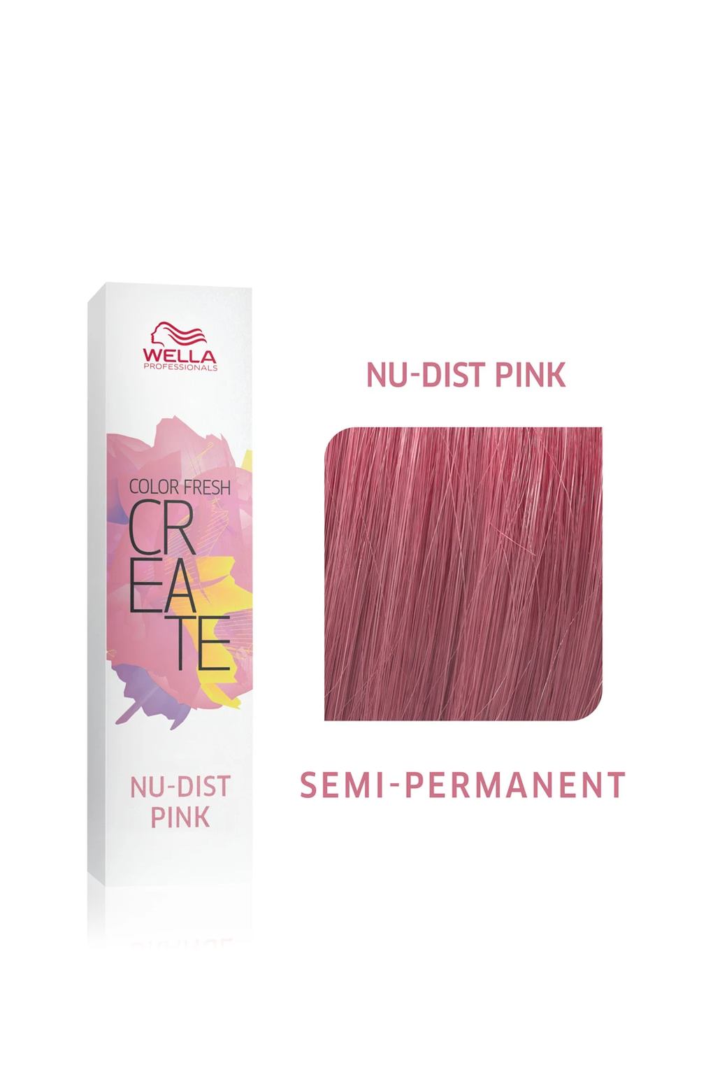 Профессиональная краска для волос Wella Professionals Color Fresh Create Nu-dist Pink, 60 мл NUDIST PINK. Фото 2.