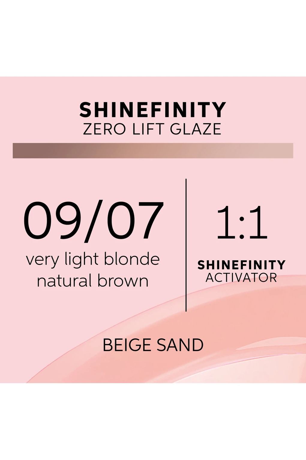 Профессиональная краска для волос Wella Professionals Shinefinity Glaze, 60 мл 09/07 - бежевый песочный. Фото 4.