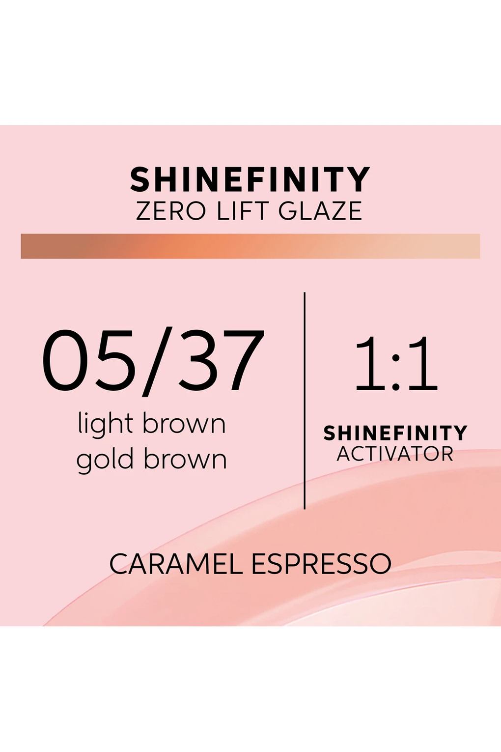 Профессиональная краска для волос Wella Professionals Shinefinity Glaze, 60 мл 05/37 - Карамельный эспрессо. Фото 4.
