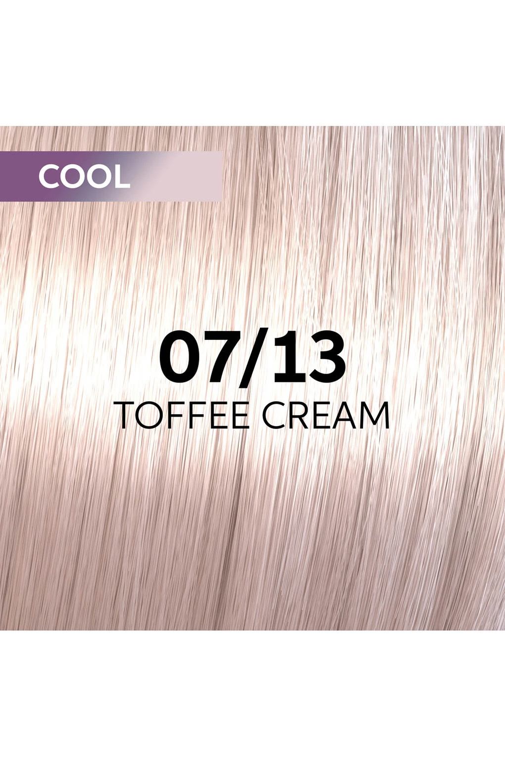 Профессиональная краска для волос Wella Professionals Shinefinity Glaze, 60 мл 07/13 - Toffee Cream. Фото 3.