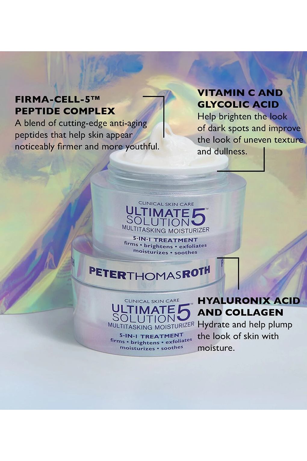 Многофункциональный увлажняющий крем для лица Peter Thomas Roth Ultimate Solution 5 , 30 мл. Фото 2.