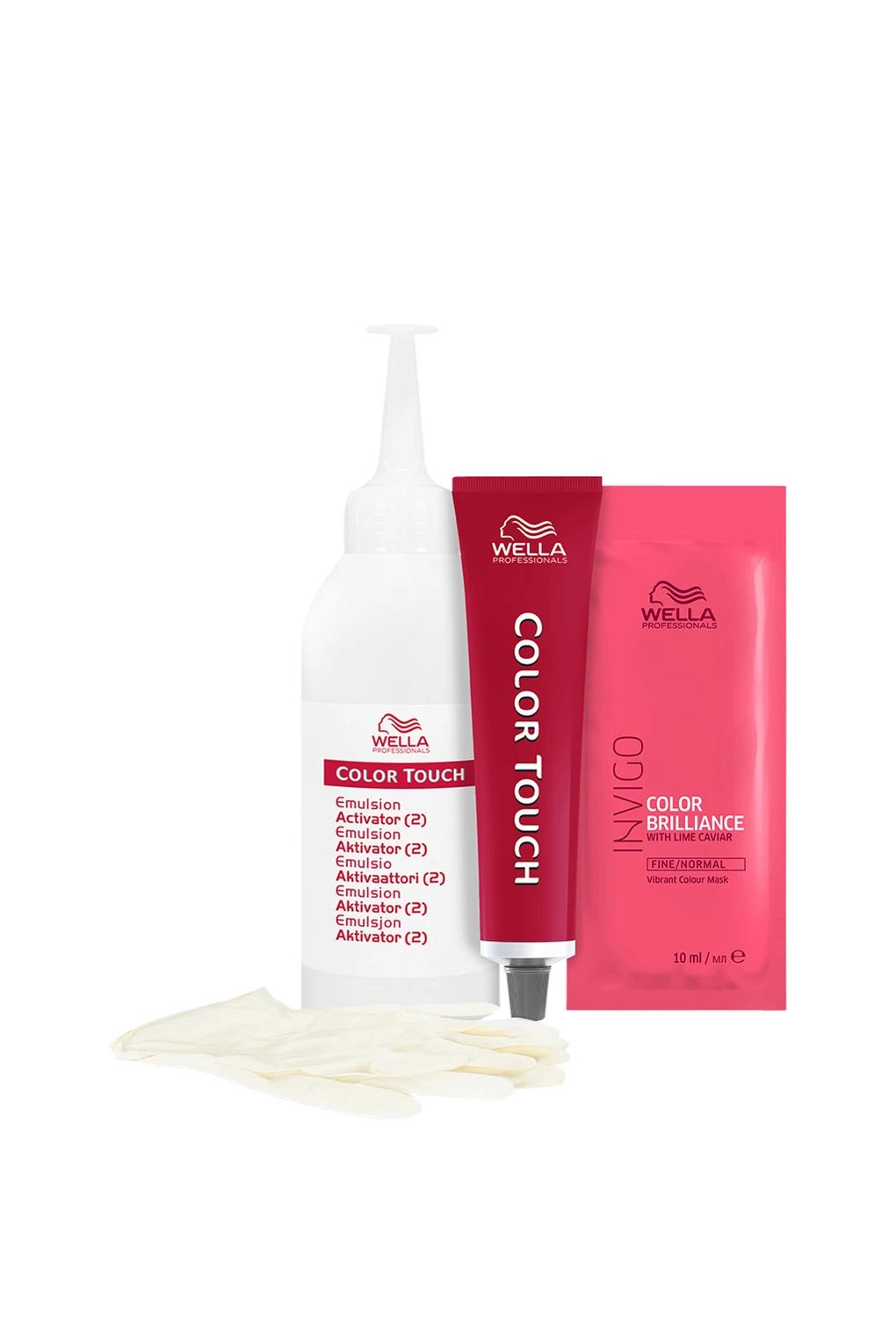 Набор для окрашивания волос Wella Professionals Color Touch Fresh-Up, 130 мл № 6/71 Medium Maple Brown. Фото 2.