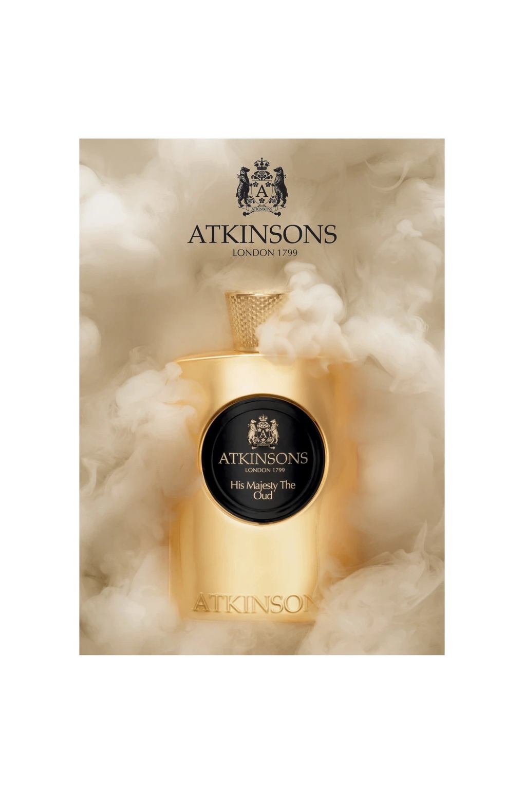 Вода парфюмерная Atkinsons Oud Collection His Majesty the Oud Eau de Parfum, 100 ml. Фото 4.