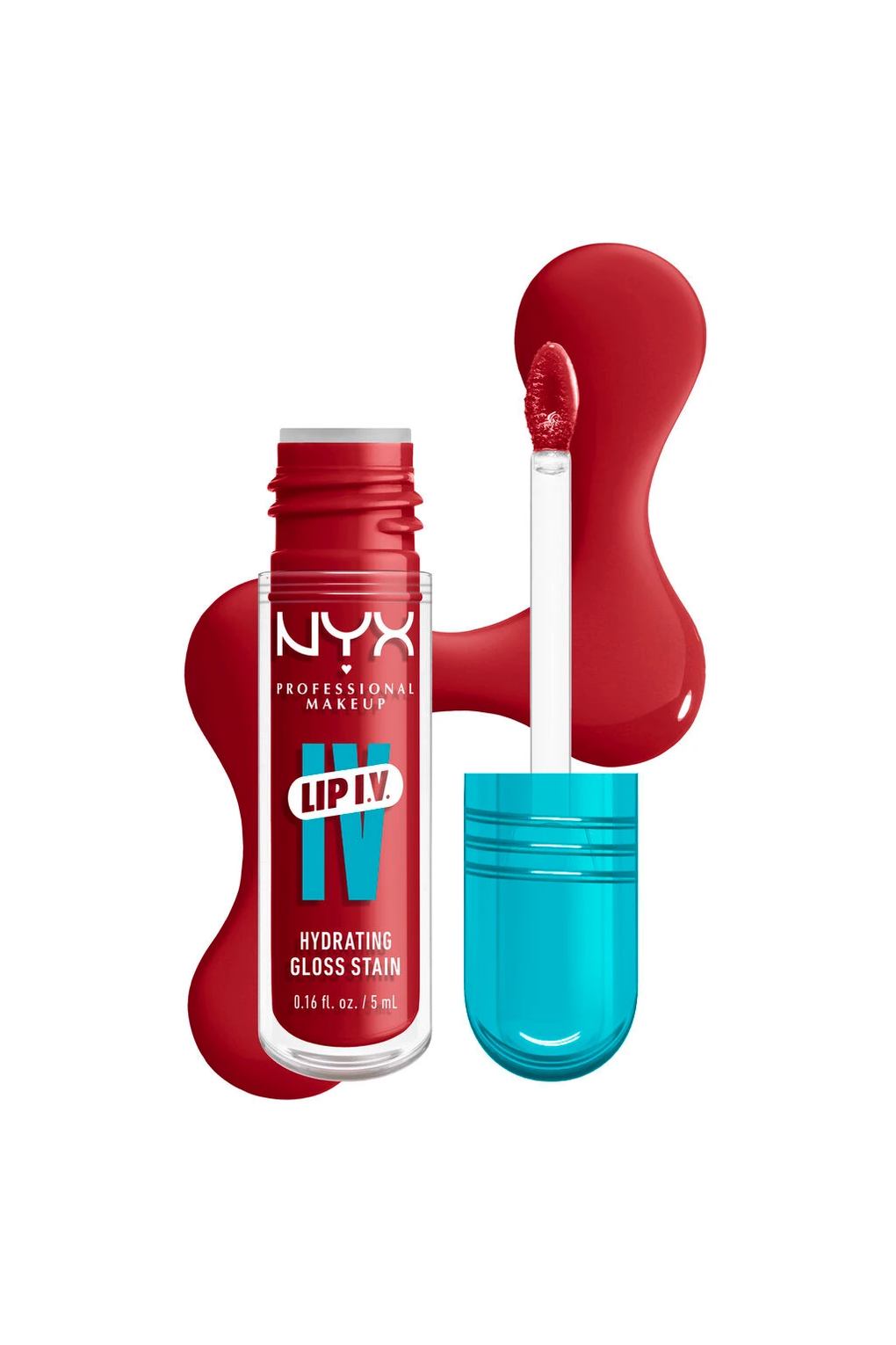 Увлажняющий блеск для губ Lip I.V. Hydrating Gloss Stain Lip Gloss, 5 мл Berry Thirsty. Фото 2.