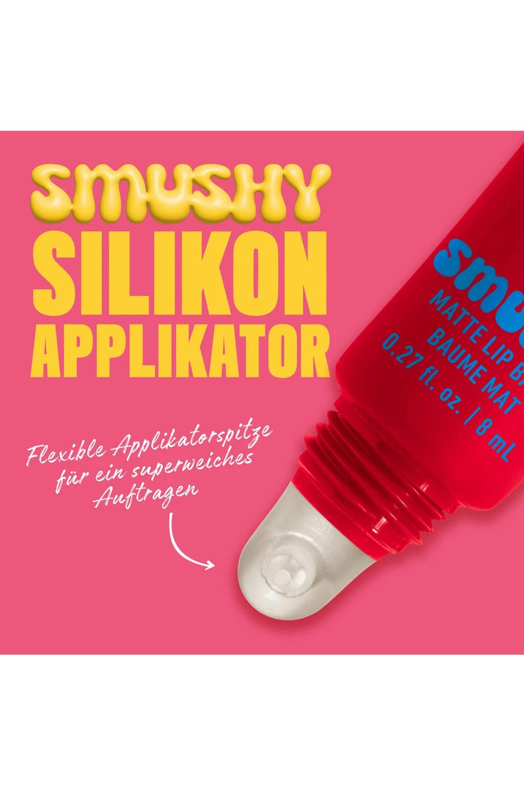 Бальзам для губ NYX Professional Makeup Smushy Matte Lip Balm, 8 мл № 05 Snuggle SZN. Фото 4.