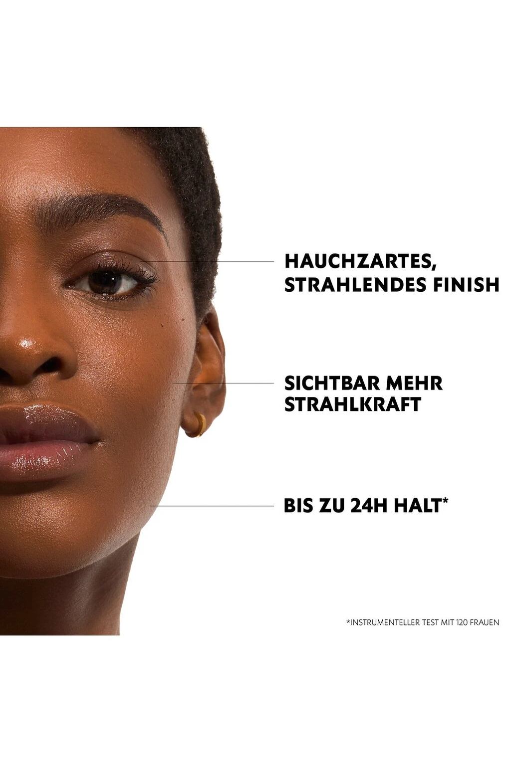 Жидкая тональная основа All Hours Glow Foundation, 25 мл № DW2. Фото 6.